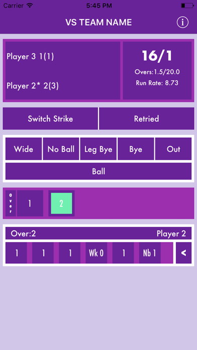 CricketScorer Screenshot