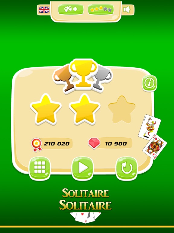 Solitaire Solitaire Solitaire iPad screenshot