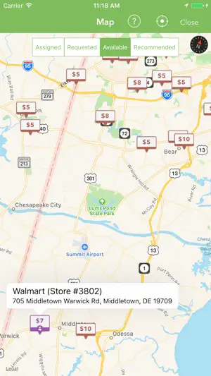 Survey Merchandiser – Gigs screenshot 2