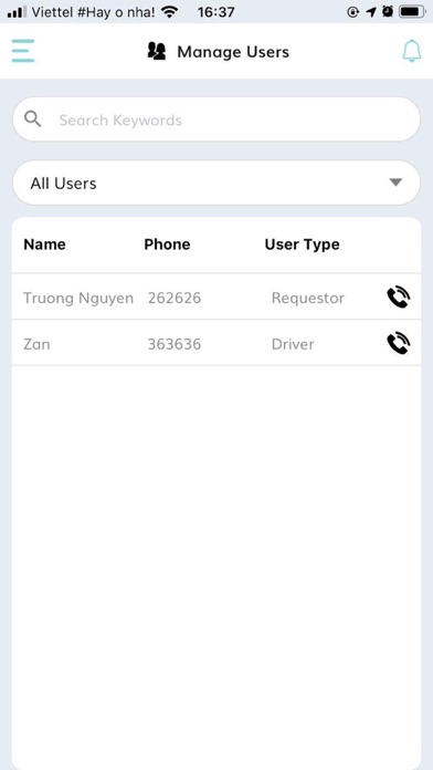 App screenshot