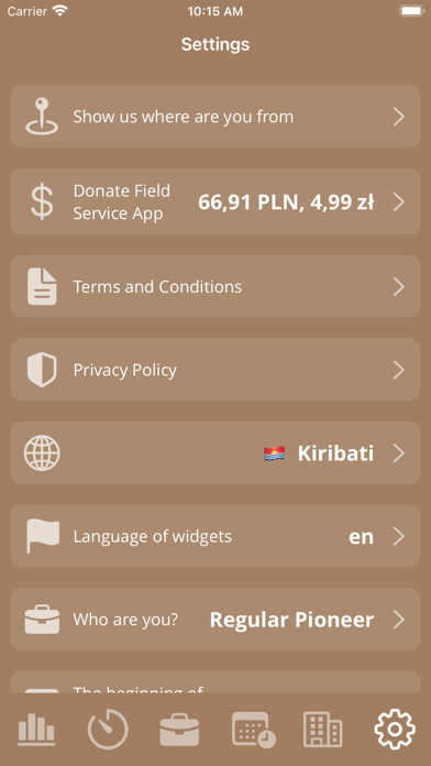 JW Service Screenshot