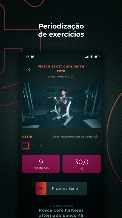 Gymnamic - Treinos de academia Screenshot