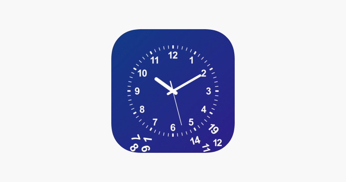 Gravity Inspired Clockアプリ - App Store