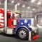 Drive a Big Truck around the city with Car Transport and Tow Truck Parking