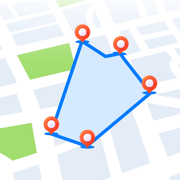 Field Area Measure on GPS Map