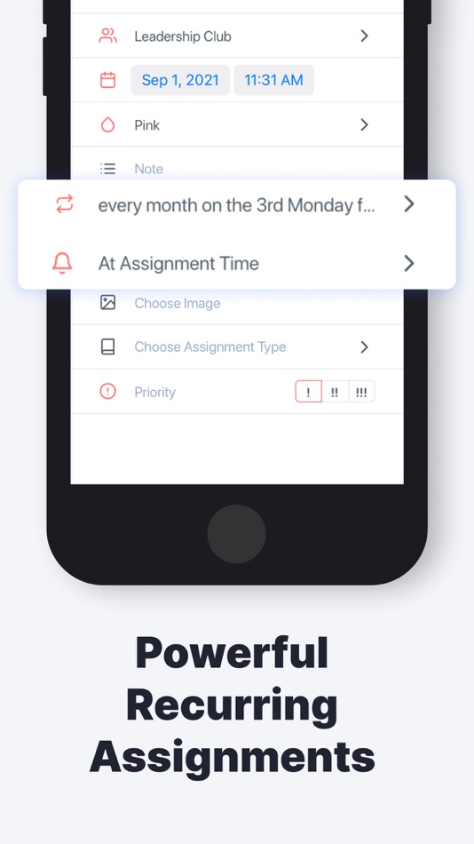#5. Homework Tracker by Backpack (iOS) 来自: Adam Jessop