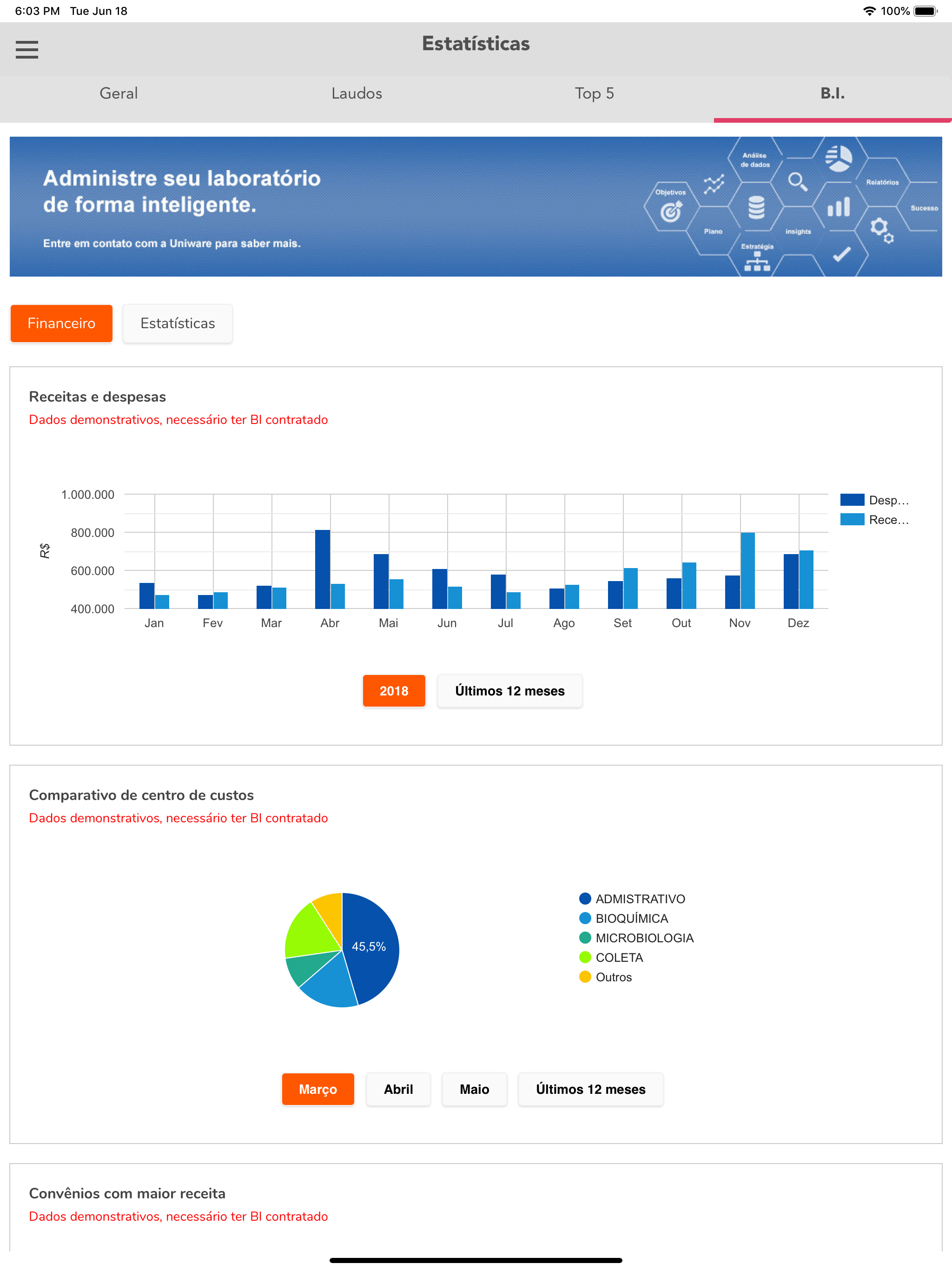 Laboratório App