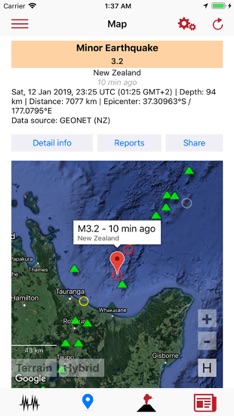 Volcanoes & Earthquakes screenshot 4