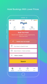Flyin: Flights & Hotel Deals screenshot