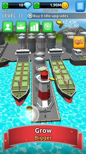 Harbor Tycoon Clicker screenshot 2