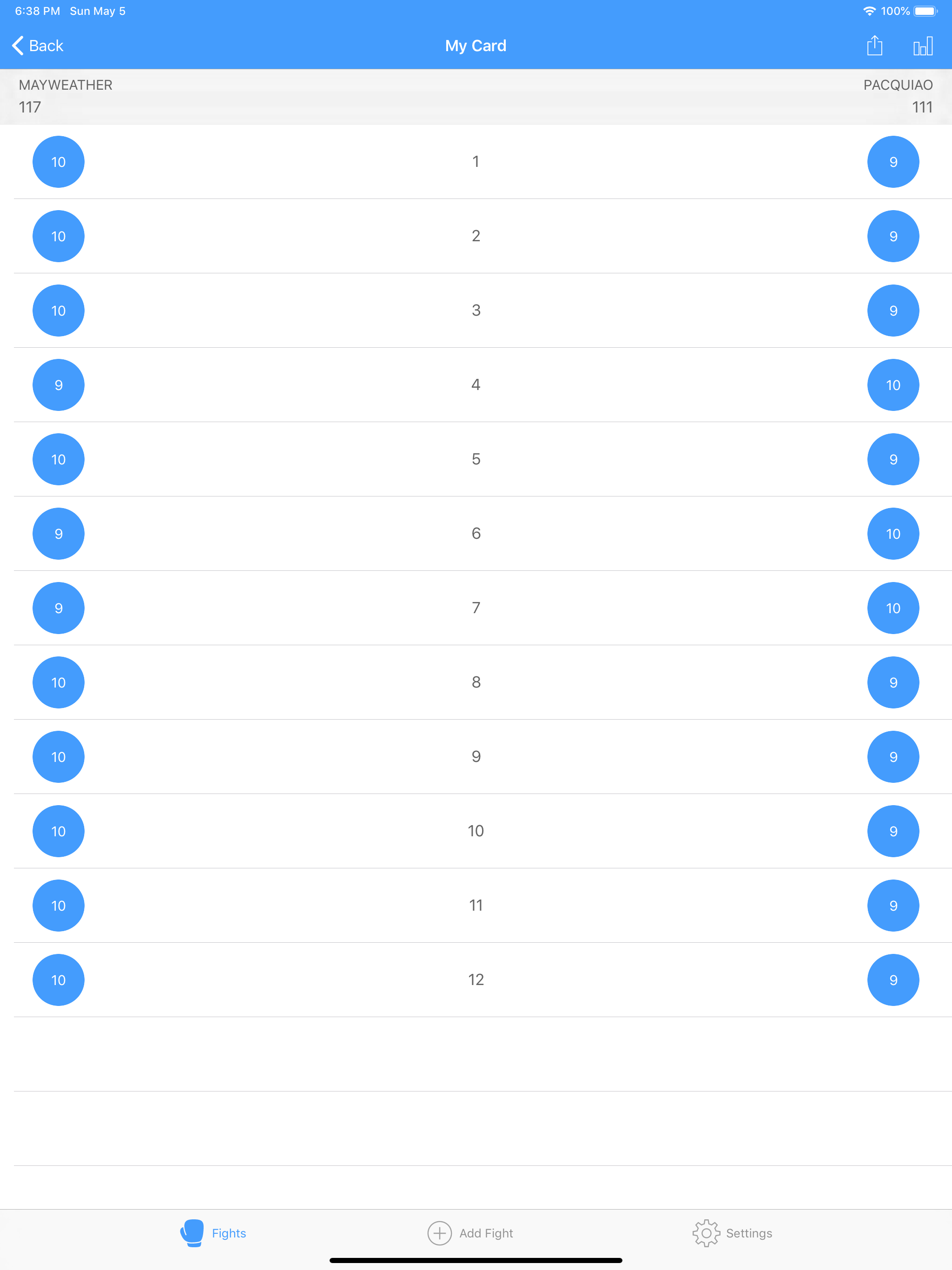 Judgecard