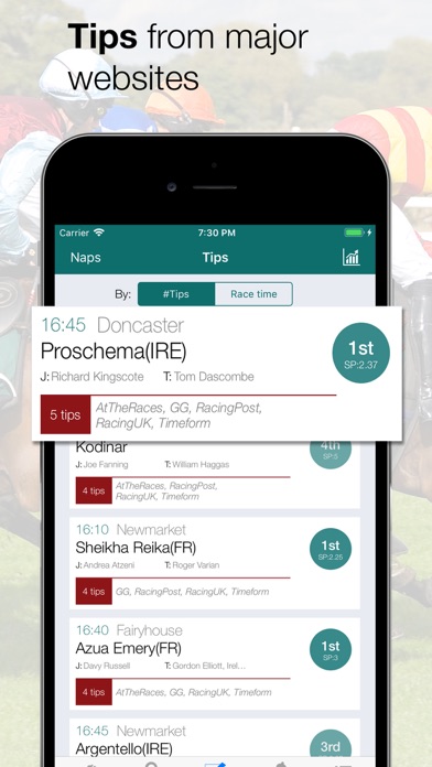 Screenshot #3 pour Horse Racing Tracker - Winner