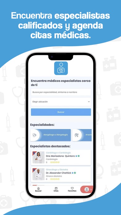 Cita Médica: Venezuela iPhone screenshot 2 - Health & Fitness app