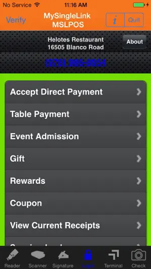 MSL POS screenshot 2