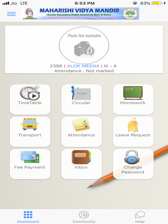 Screenshot #4 pour Maharishi Vidhya Mandir