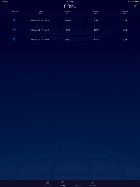 Screenshot #6 pour BTK Hız Testi
