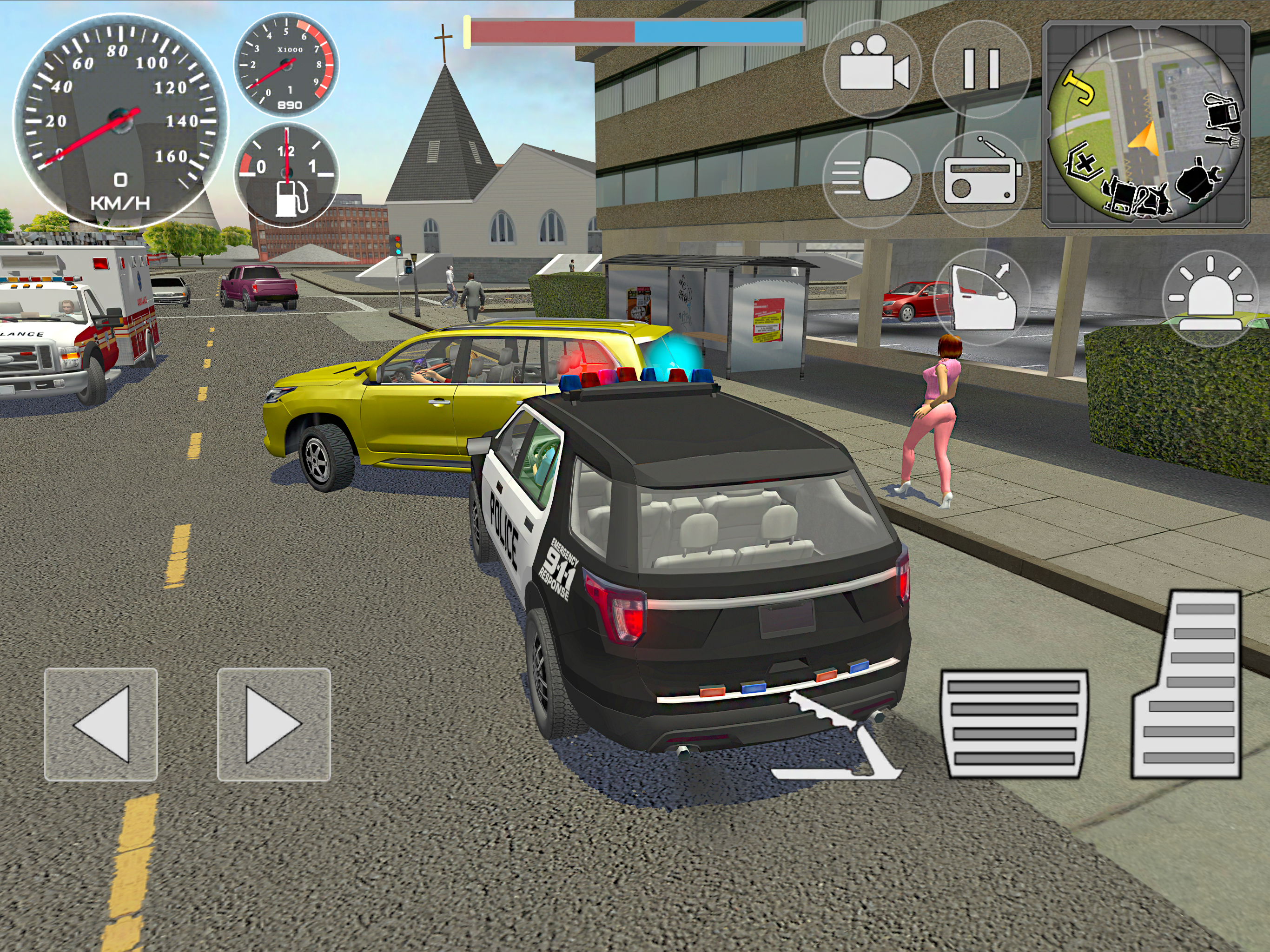 Police Cop Simulator. Gang War