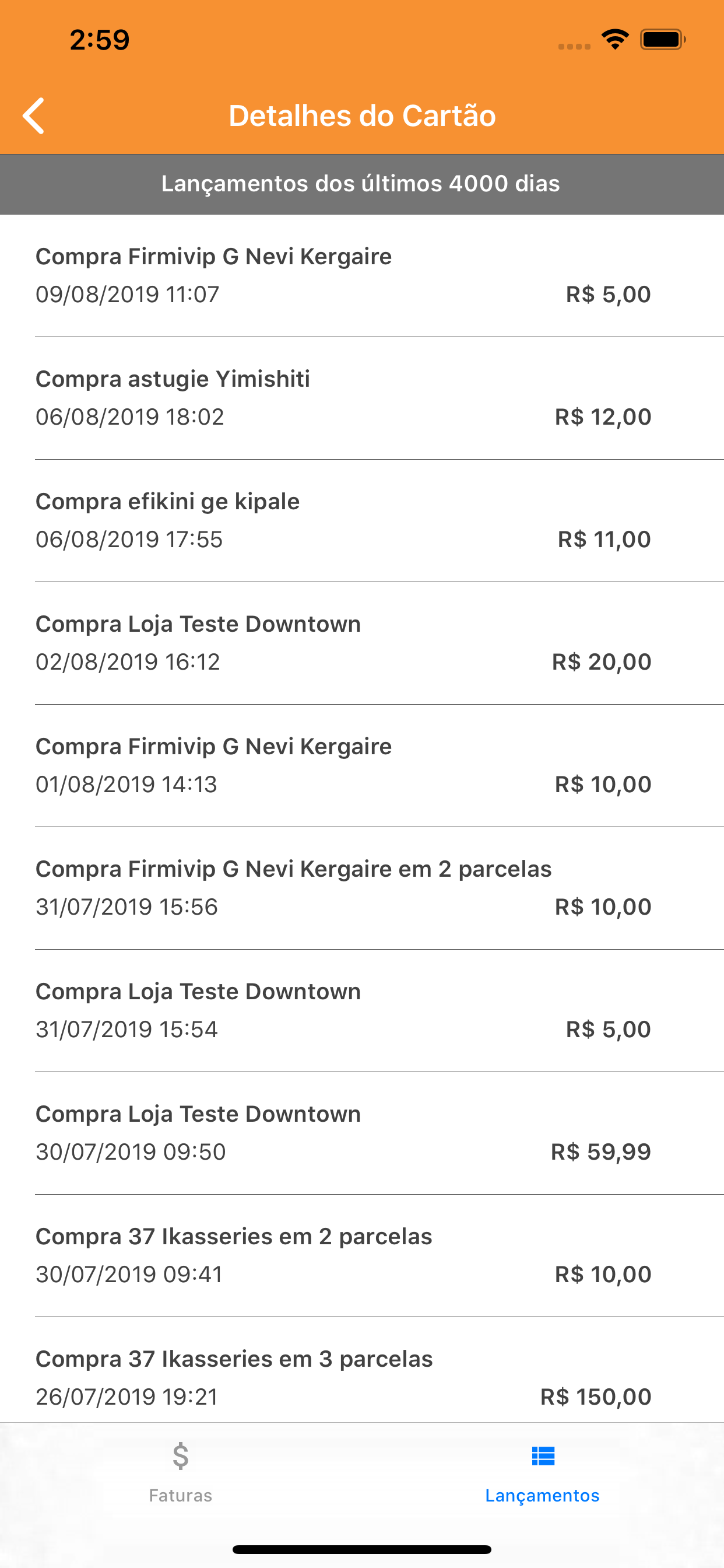 Cartão Atualcard