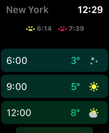 Apple Watch screenshot