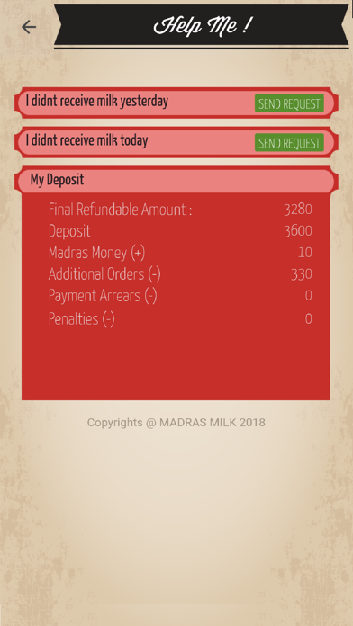 Madras Milk Screenshot