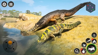 Hungry Crocodile Attack Sim 3D Screenshot