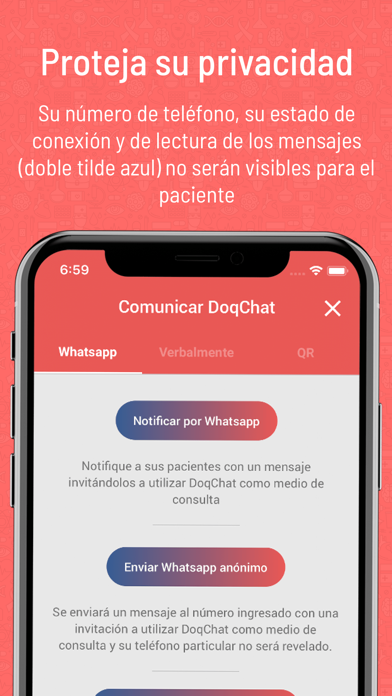 DoqChat iPhone screenshot 6 - Medical app