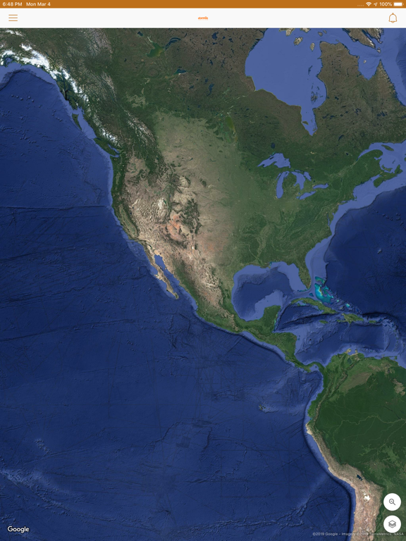 Alarmas Py iPad screenshot 2 - Navigation app