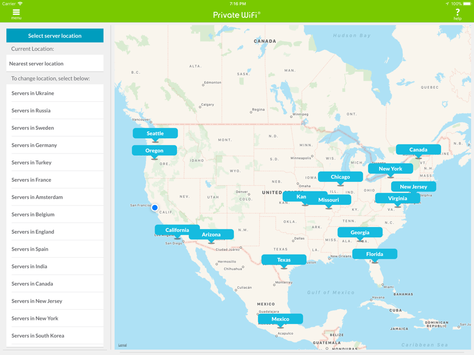 #3. PRIVATE WiFi - personal VPN (iOS) 来自: Private Communications Corp.