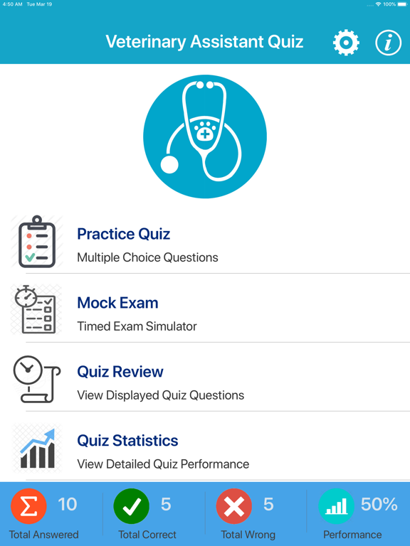 Screenshot #4 pour Veterinary Assistant Quizzes