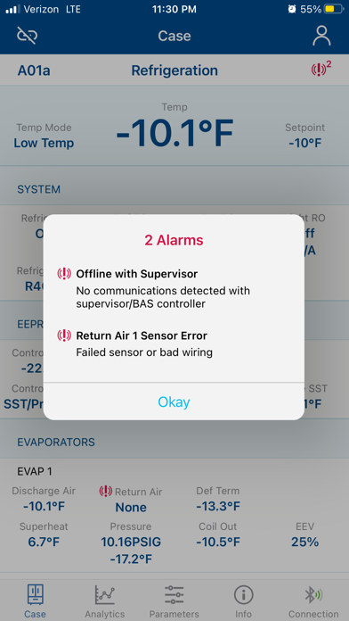 Copeland Cold Chain Connect Screenshot