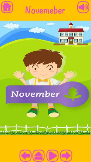 Learning Days Of Week & Months screenshot 3