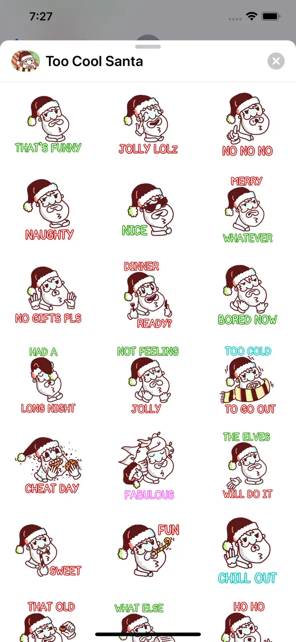 Screenshot #3 pour Too Cool Santa