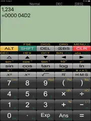panecal plus sci. calculator ipad resimleri 4