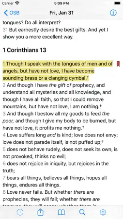 Orthodox Study Bible screenshot 5