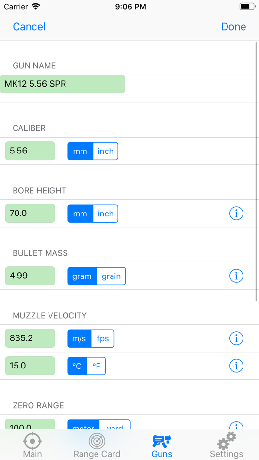 #5. Sendit Ballistics (iOS) Podle: Deft Systems, LLC