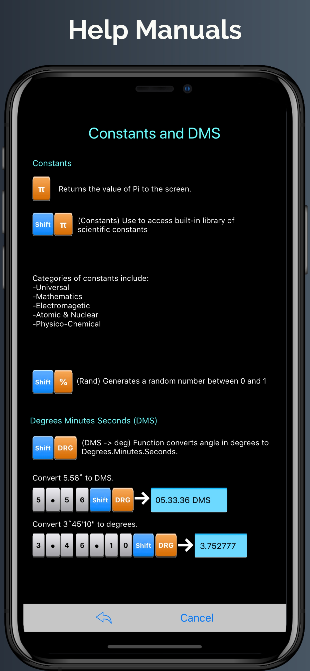 Scientific Calculator Elite screenshot 5