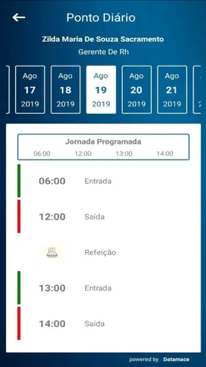 MyDtm Datamace screenshot 2