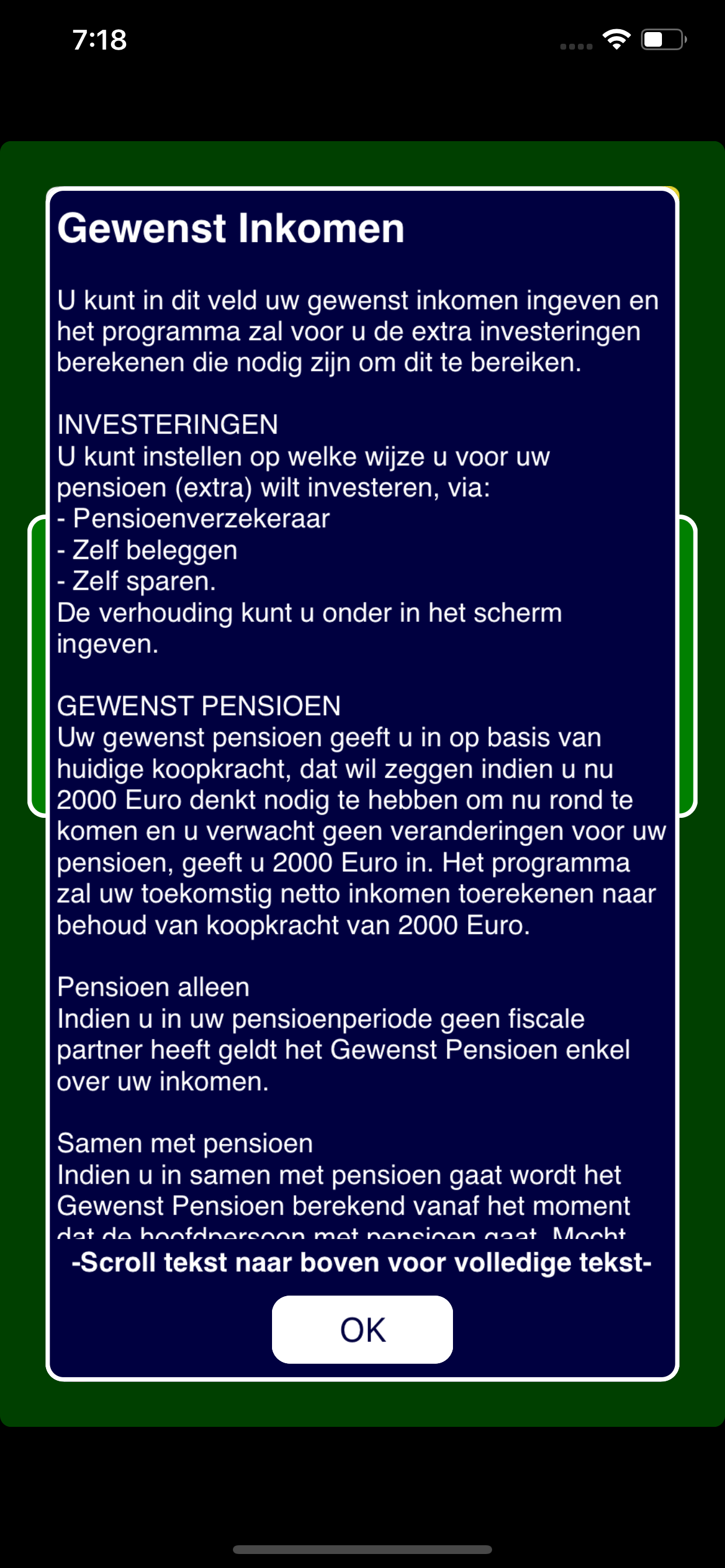 PensioenWijs Lite screenshot 7