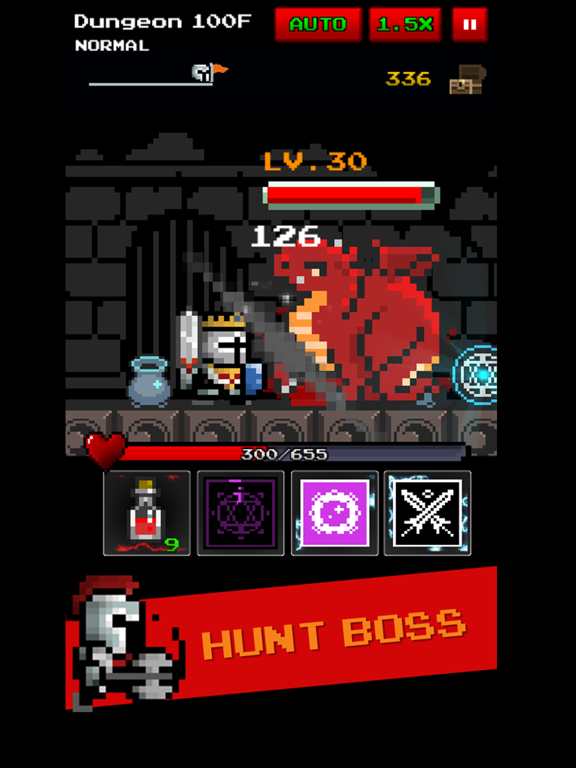 Screenshot #4 pour Grow Dungeon Hero