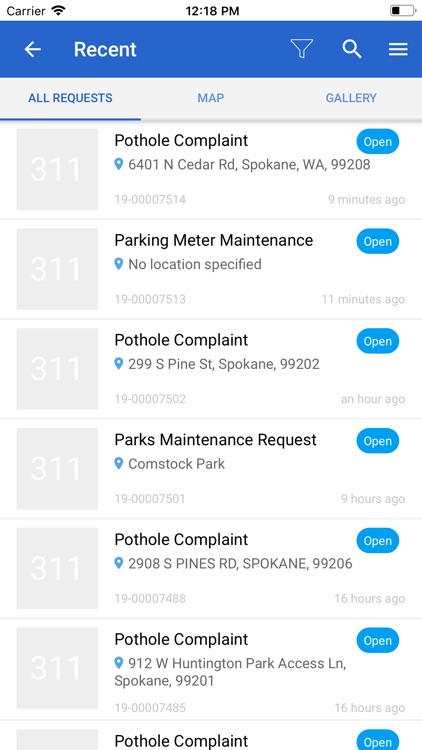 MySpokane 311 screenshot-3