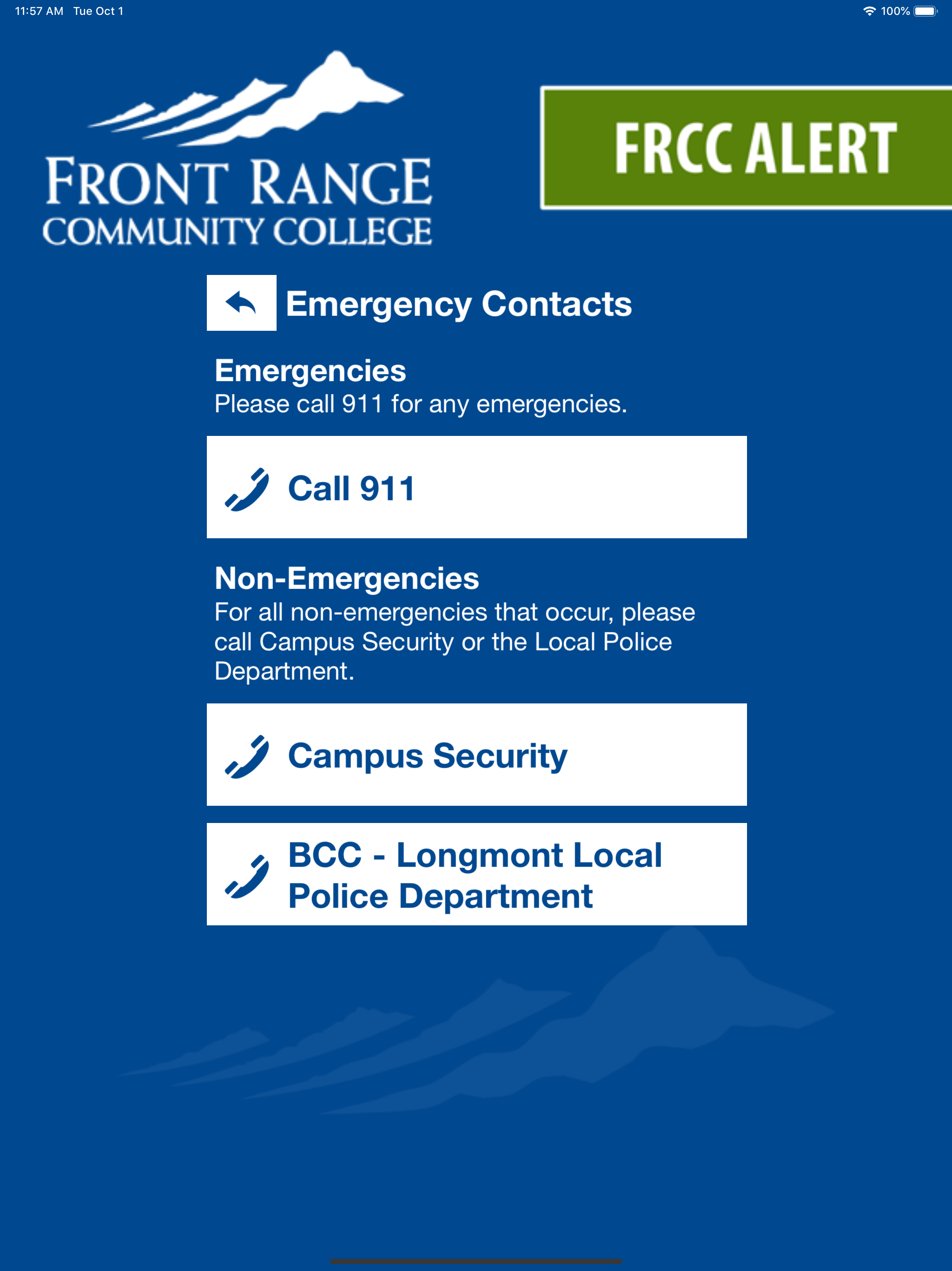FRCC Alert