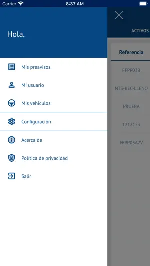 Preavisos e-puertobilbao screenshot 2