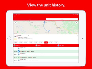 Afritrack Mobile iPad screenshot