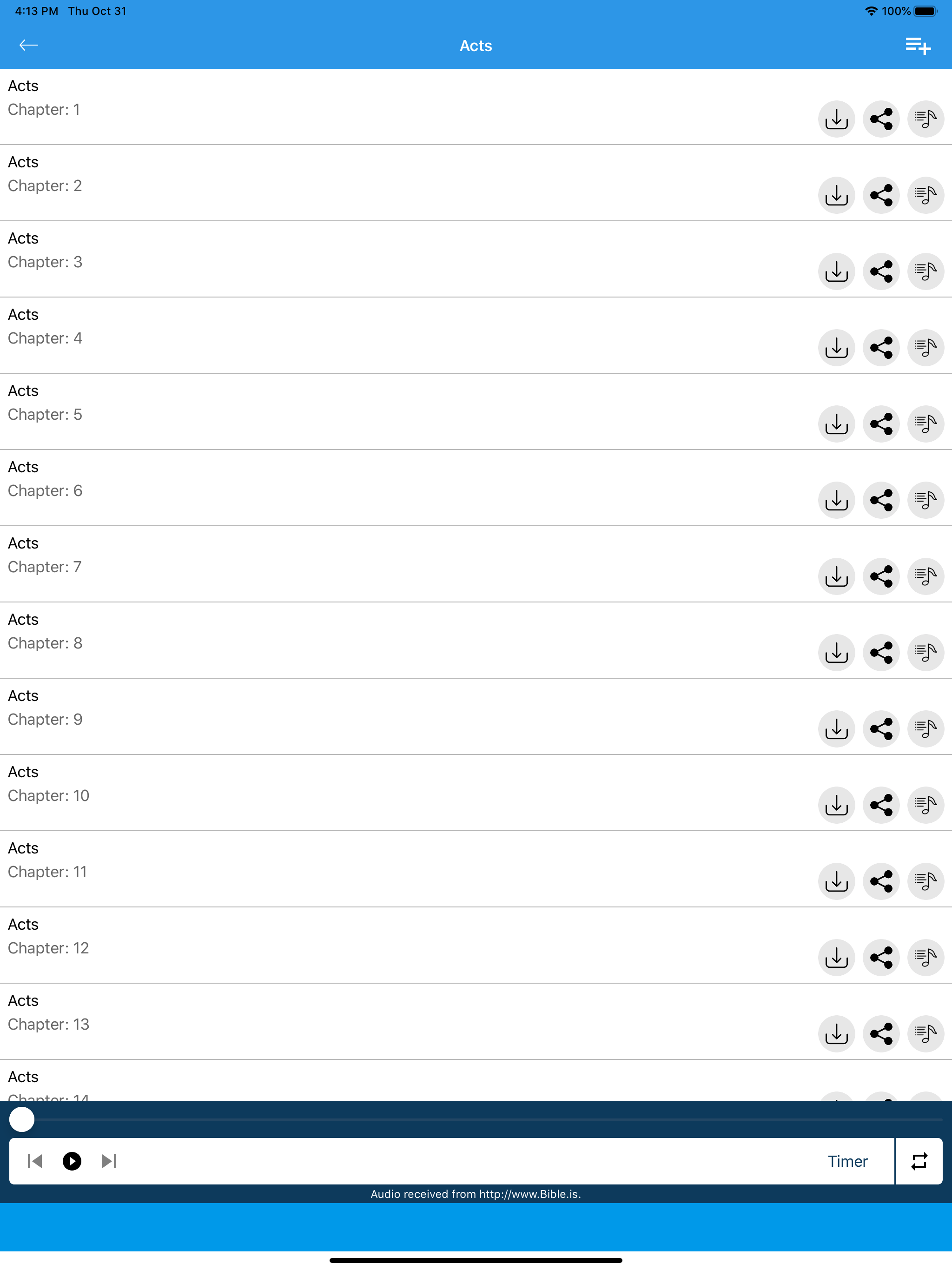 Audio Bible · screenshot 13
