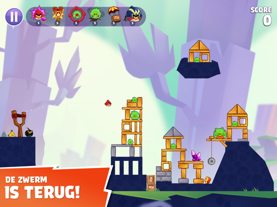 Angry Birds Reloaded iPad app afbeelding 2