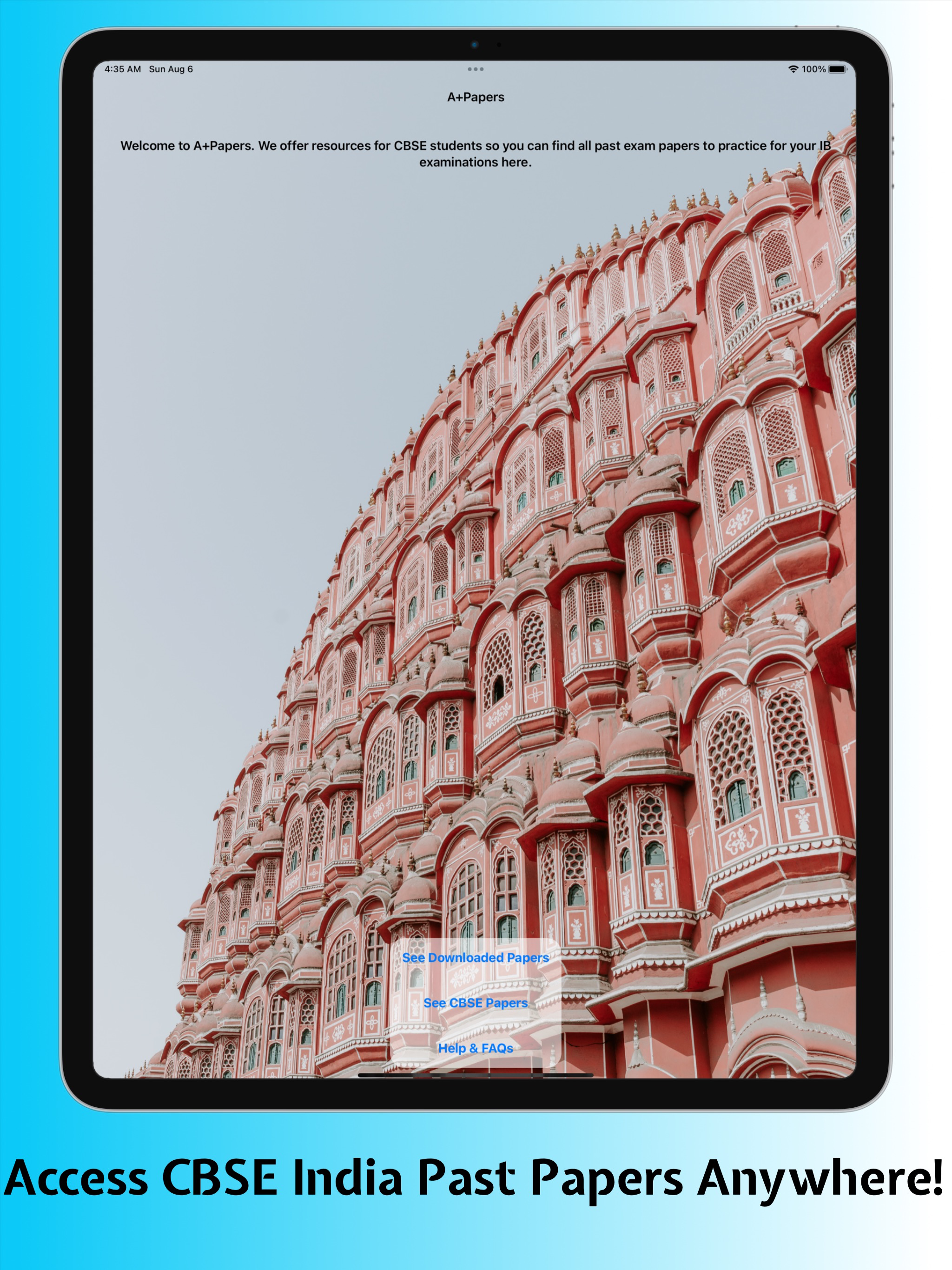 A+Papers: CBSE Past Papers