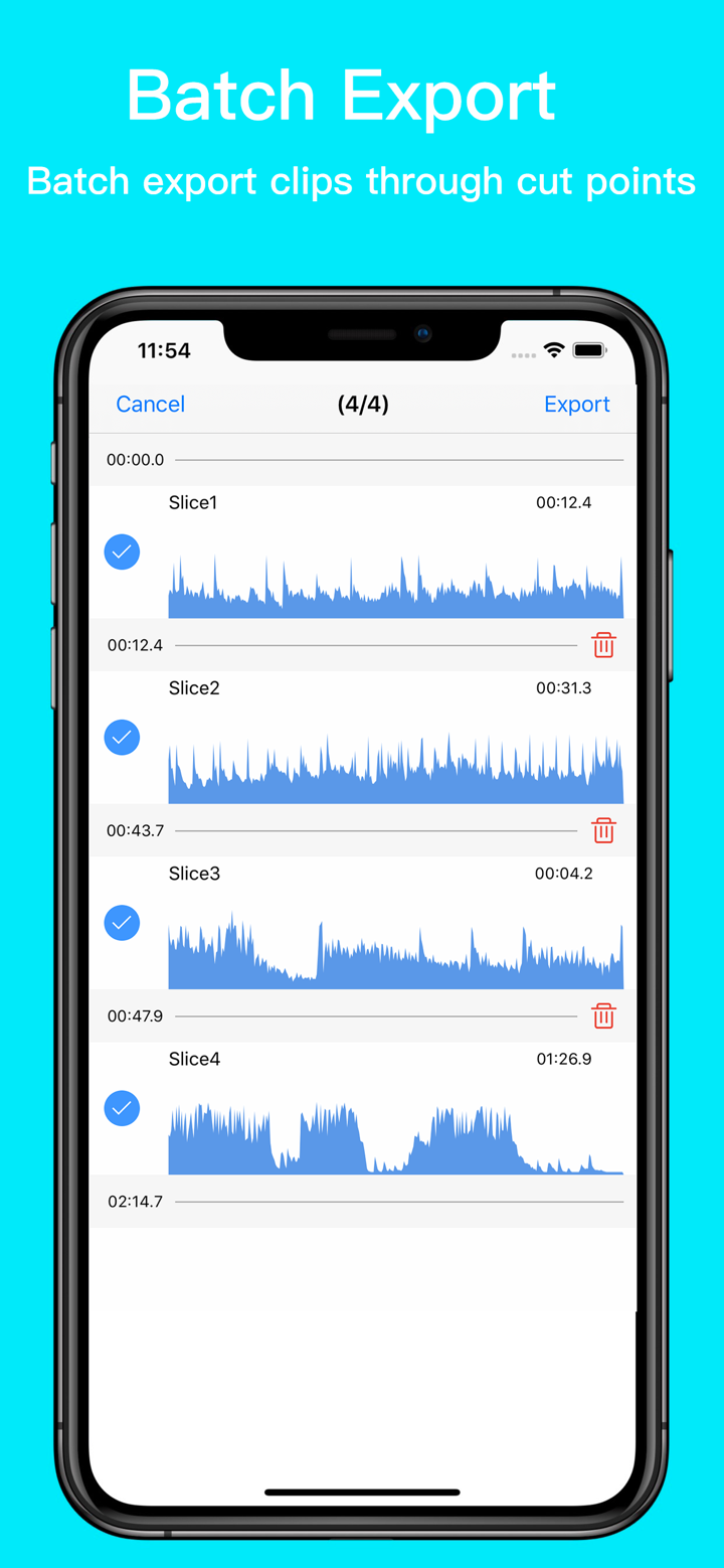 EZAudioCut - Audio Editor Lite screenshot 5