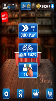 Beer Pong : Trickshot screenshot 1