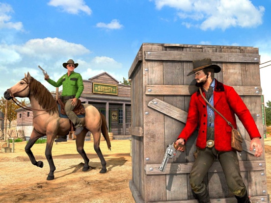 Screenshot #5 pour Sauvage Cow-boy Tournage Jeu