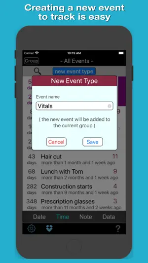 Event Logger 3.0 screenshot 2
